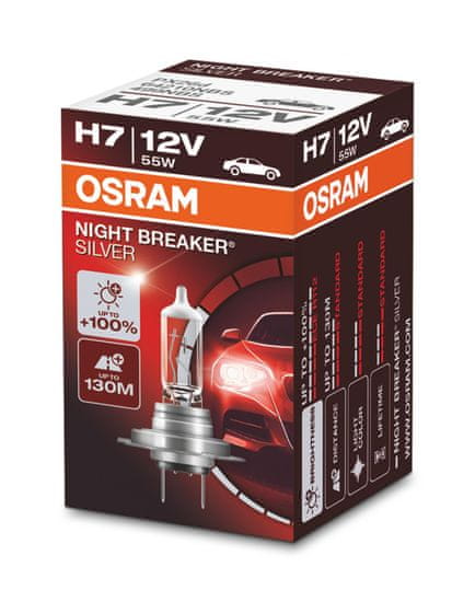 Osram Night breaker silver H7 Folding Box