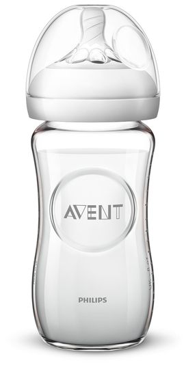 Philips Avent dječja bočica Natural 240 ml, staklena, 240 ml