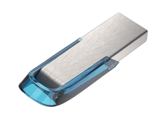 SanDisk USB ključ Ultra Flair, 64 GB, USB 3.0., plava