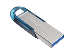 SanDisk USB ključ Ultra Flair, 64 GB, USB 3.0., plava