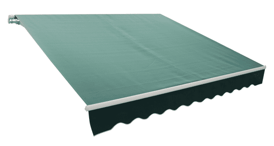 Rojaplast platneni krov P4501, 3,95 x 2,5 m, tamno zelena