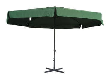 Rojaplast suncobran STANDART 300 cm, zeleni