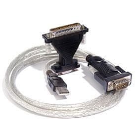 PremiumCord USB 2.0 - RS 232 pretvornik s čipom, marke FTDI