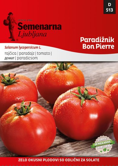 Semenarna Ljubljana rajčica Bon Pierre, 513, mala vrećica