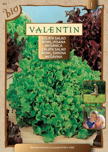 Valentin Bio salata Salad Bowl/Šarena mješavina, 417