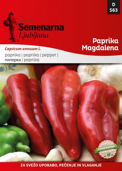 Semenarna Ljubljana paprika Magdalena, 563, mala vrečica