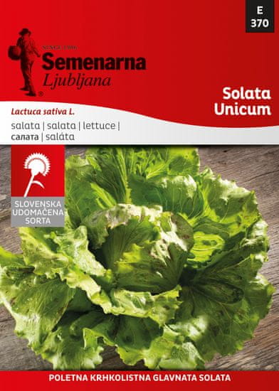 Semenarna Ljubljana salata Unicum, 370, mala vrećica