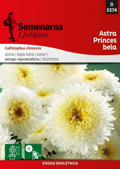 Semenarna Ljubljana cvijeće star princes, bijelo D2274, mala vrećica