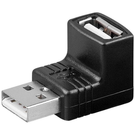 PremiumCord USB kutni adapter A-A, Male/Female 90°