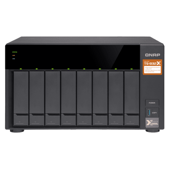 Qnap NAS server TS-832X za 8 diskova