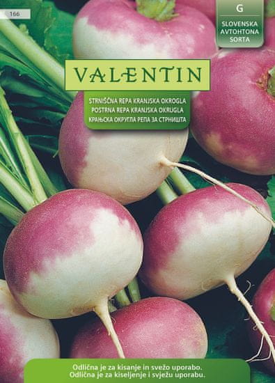 Valentin repa postrna, kranjska, okrugla 166