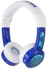 BuddyPhones InFlight dječje slušalice s mikrofonom, plava
