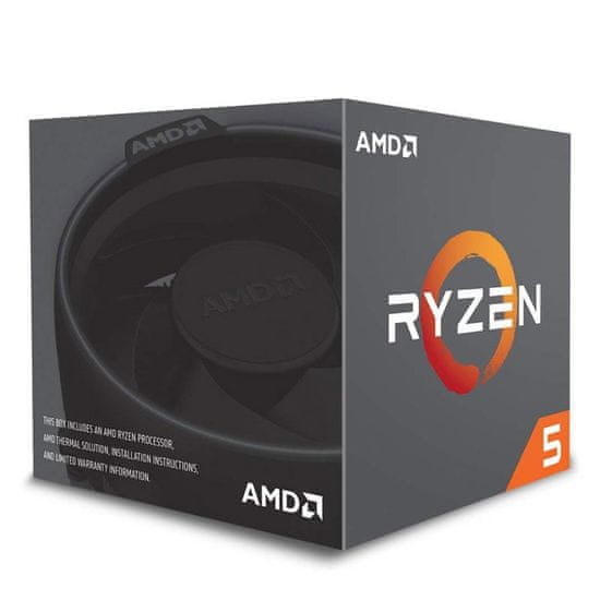 AMD procesor RYZEN 5 2600X MAX 4.25GHz 95W BOX WRAITH