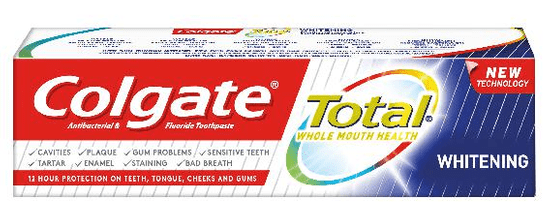 Colgate zubna pasta Total whitening, 75 ml