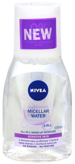 Nivea micelarna voda za osjetljivu kožu, 3u1, 100 ml