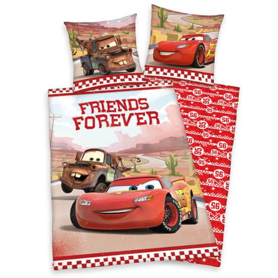 Herding posteljina Cars Friends Forever