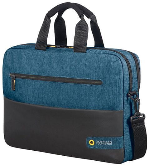 American Tourister Torba za prijenosno računalo City Drift Laptop Bag 15,6" (33,7 cm) -28G*19004, crna/plava