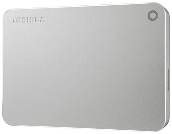 TOSHIBA Canvio Premium - 4TB, metalicky stříbrná (HDTW240ES3CA)