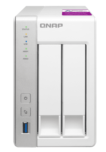 Qnap NAS server TS-231P2-1G, za 2 diska