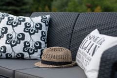 Allibert Corfu Love Seat sjedeća garnitura, antracit