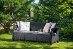 Allibert vrtna garnitura CORFU LOVE SEAT MAX, antracit