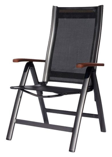 Rojaplast Stolac Comfort, sivo crni