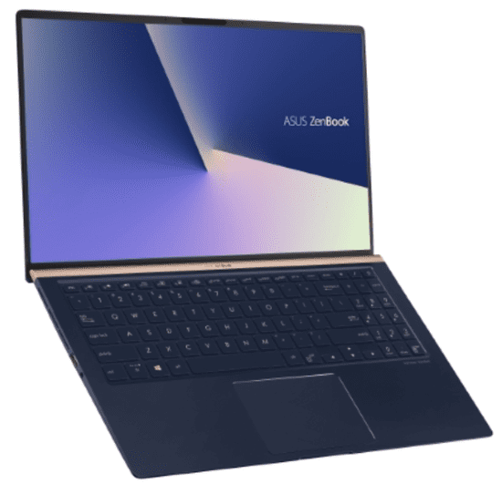 ASUS prijenosno računalo ZenBook 15 UX533FD-A8011T i7-8565U/8GB/SSD256GB/GTX1050/15,6FHD/W10H (90NB0JX1-M02650)