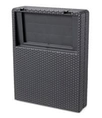 Rojaplast ležaljka JAIPUR, smeđa