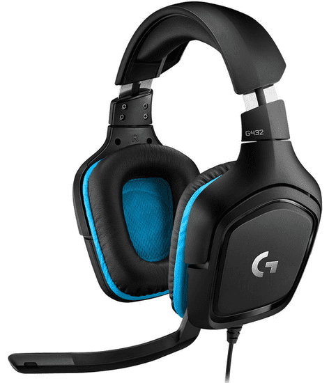 Logitech gaming slušalice G432, 7.1