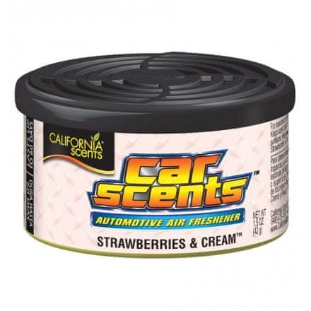 California Scents Premium osvježivač za auto Strawberries &amp; Cream