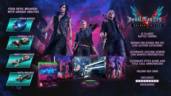 Devil May Cry 5 Deluxe Steelbook Edition (Xbox One)