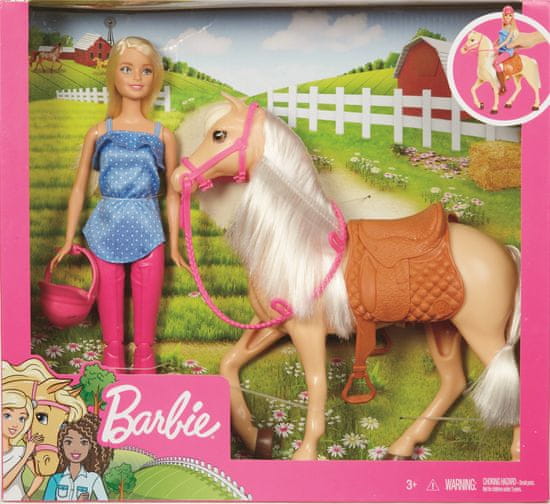 Mattel lutka Barbie s konjem MALL.HR