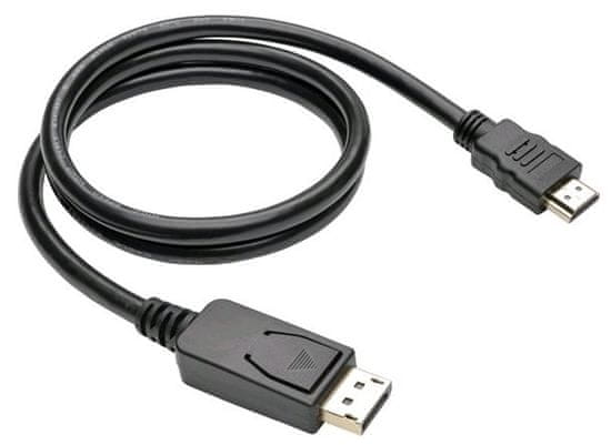 C-Tech kabel DisplayPort/HDMI, CB-DP-HDMI-10, crni, 1 m