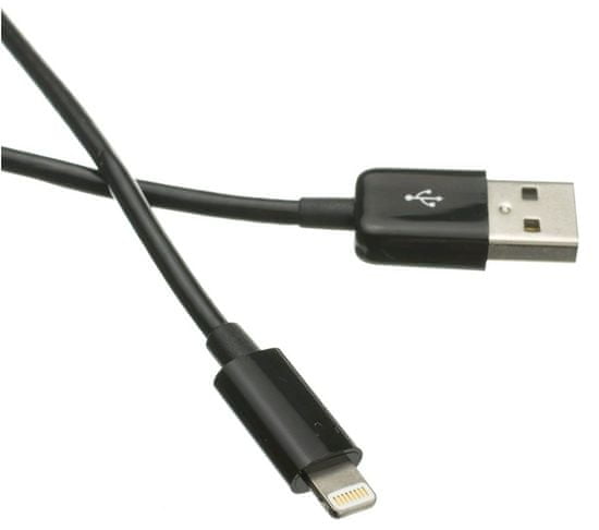 C-Tech kabel USB 2.0 Lightning (IP5 i više) punjenje i sinkronizacija, 2 m, CB-APL-20B, crni