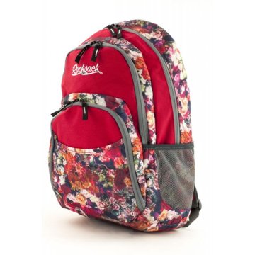 Rucksack ruksak Only tri patentna zatvarača crveni