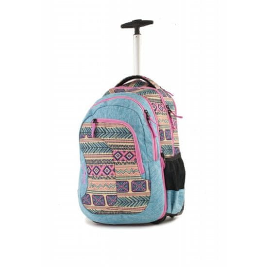 Rucksack ruksak na kotače Only Trolley 2u1, 25+15l, Tribal