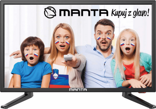 Manta LED TV 19LHN38L, 48 cm, crni