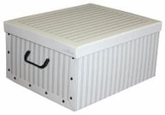 Compactor Anton kutija za pohranu, karton, bijela/siva