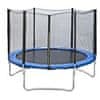 trampolin s zaštitnom mrežom, 183 cm (3 noge - 6 šipki)