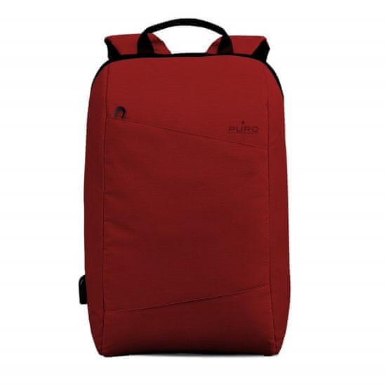 Puro ruksak Byday Notebook, 39,6 cm, crveni