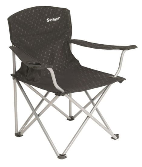 Outwell sklopivi stolac Folding Furniture Catamarca Black