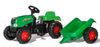 traktor na pedale Rolly Kid s prikolocom - zelenoj
