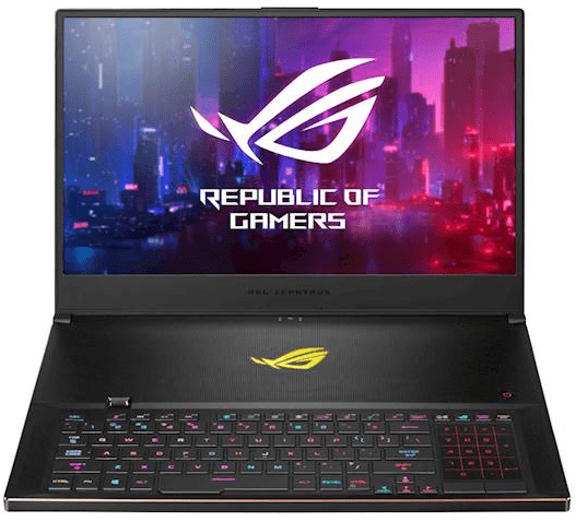 ASUS prijenosno računalo ROG Zephyrus S GX701GX-EV054T i7-8750H/24GB/SSD1TB/RTX2080/17,3FHD/W10H (90NR00X1-M01110)