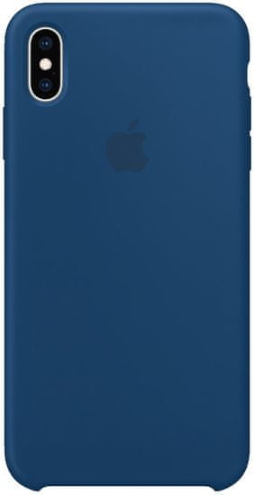 Apple silikonska maskica za iPhone XS Max, plava MTFE2ZM/A