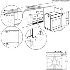 Electrolux COE7P31X2 SenseCook ugradbena pećnica