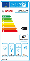 Bosch ugradna napa DLN53AA70