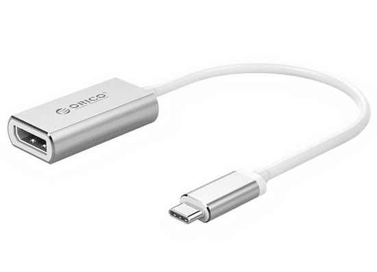 Orico adapter USB-C u DP 4K, aluminij, XC-103-SV
