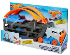 Hot Wheels Kamion s prikolicom i pokretnom prugom GCK38
