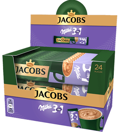 Jacobs 3u1 Milka, 20 x 18 g