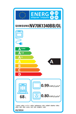 Samsung električna pećnica NV70K1340BB/OL
